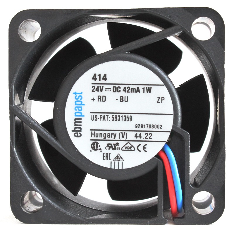 414 ebmpapst 24V DC 42mA 1W inverter fan