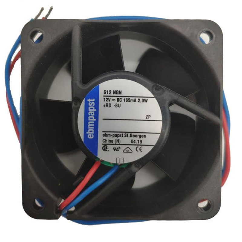 612NGN ebmpapst 12V fan