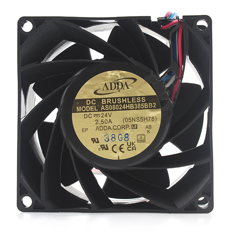 AS08024HB385BB2 ADDA DC24V 2.50A inverter fan