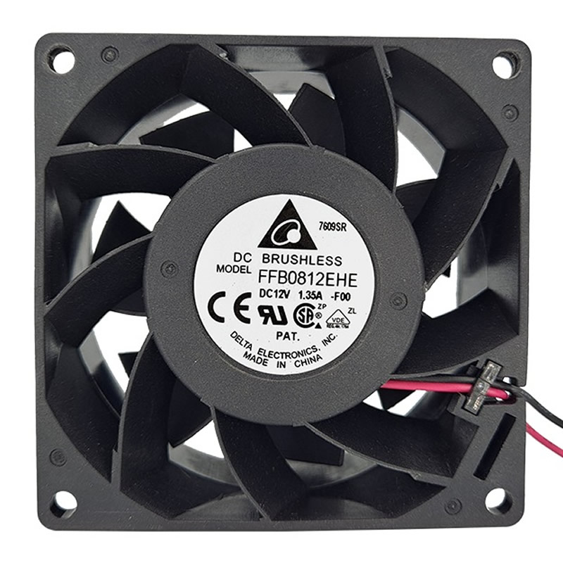 FFB0812EHE-F00 Delta DC12V 1.35A fan