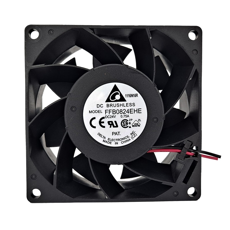 FFB0824EHE Delta 24V 0.75A axial fan