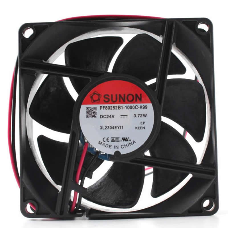 PF80252B1-1000C-A99 Sunon 24V axial fan