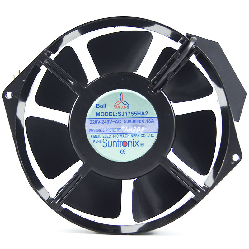 SJ1755HA2 Sanjun 220VAC 0.18A axial fan