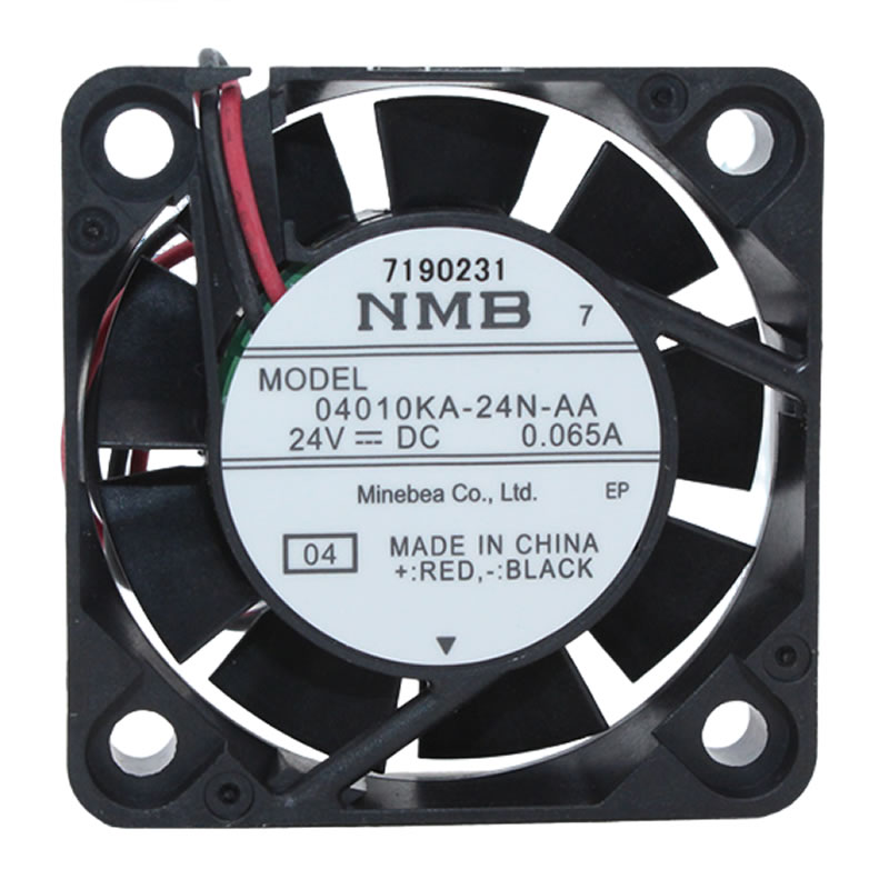 04010KA-24N-AA NMB 24VDC 0.065A 2-wire fan