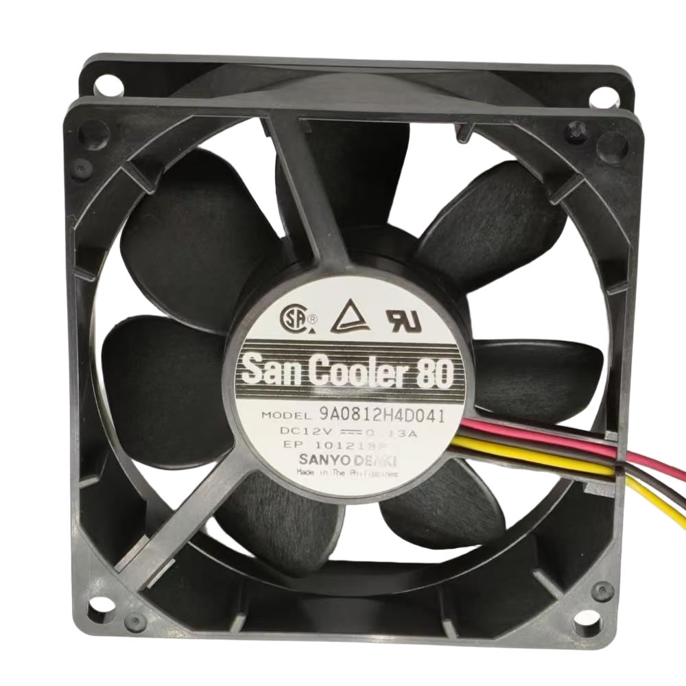 9A0812H4D041 Sanyo DC12V 0.13A 3-wire cooling fan