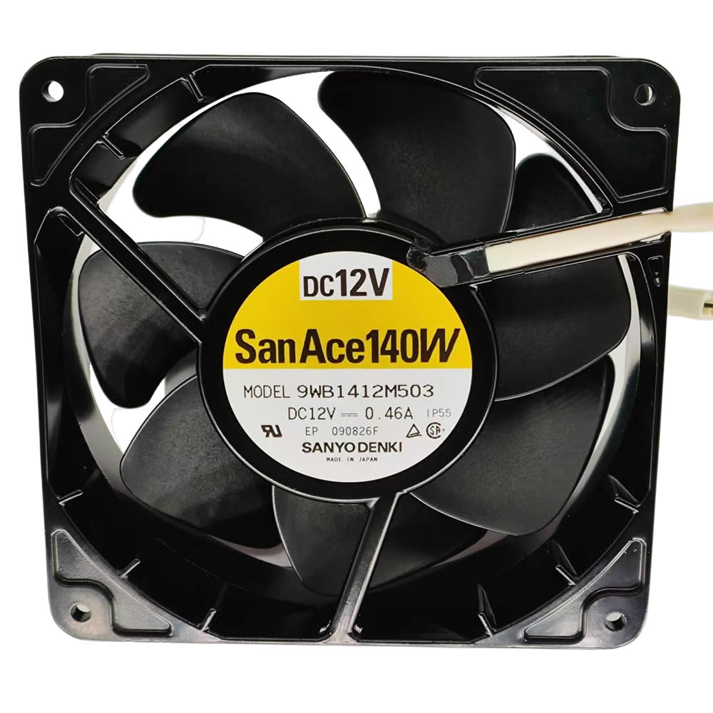 9WB1412M503 Sanyo DC12V 0.46A IP55 waterproof fan