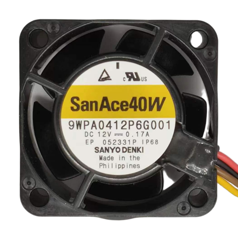 9WPA0412P6G001 Sanyo 12V 0.17A IP68 axial fan