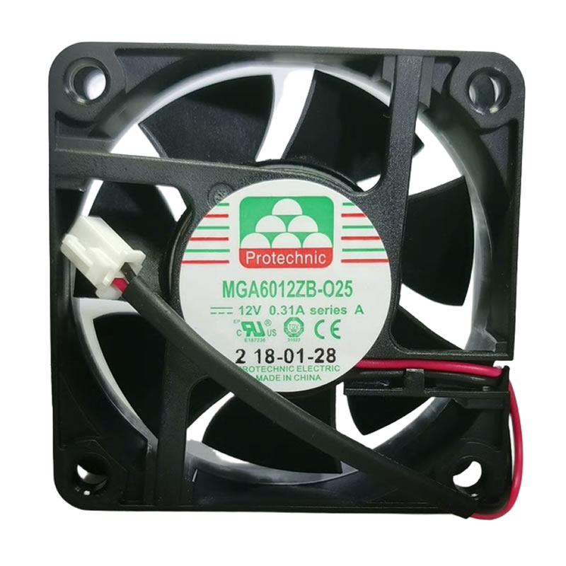 MGA6012ZB-025 Protechnic 12V 0.31A 2-Wire fan