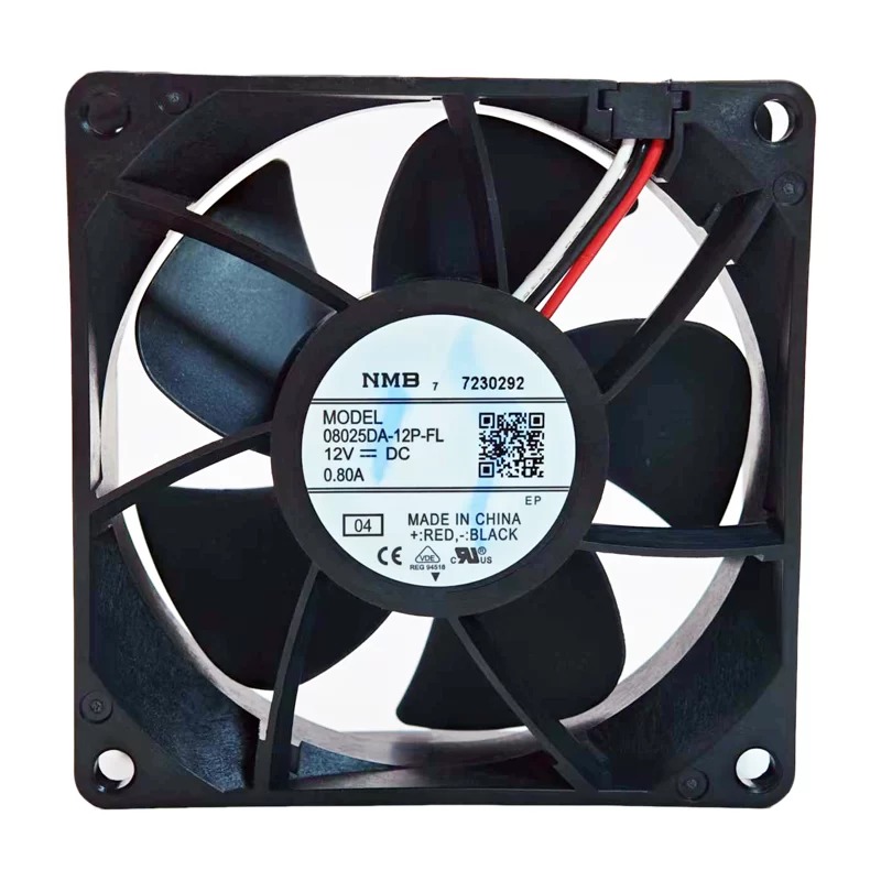 08025DA-12P-FL NMB DC12V 0.80A waterproof axial fan
