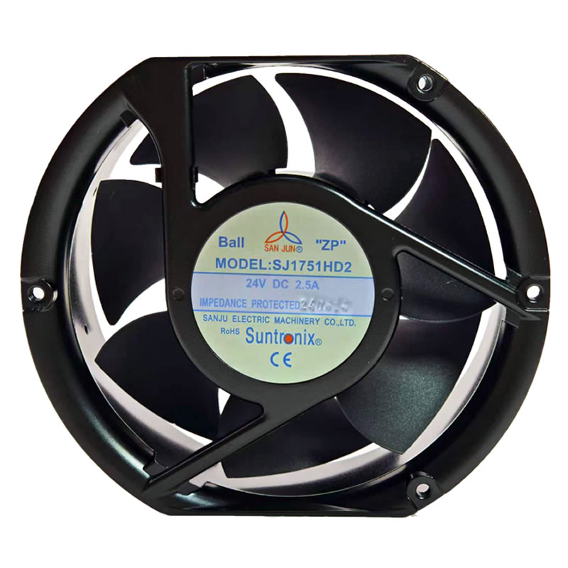 SJ1751HD2 SANJUN DC24V 2.5A axial fan