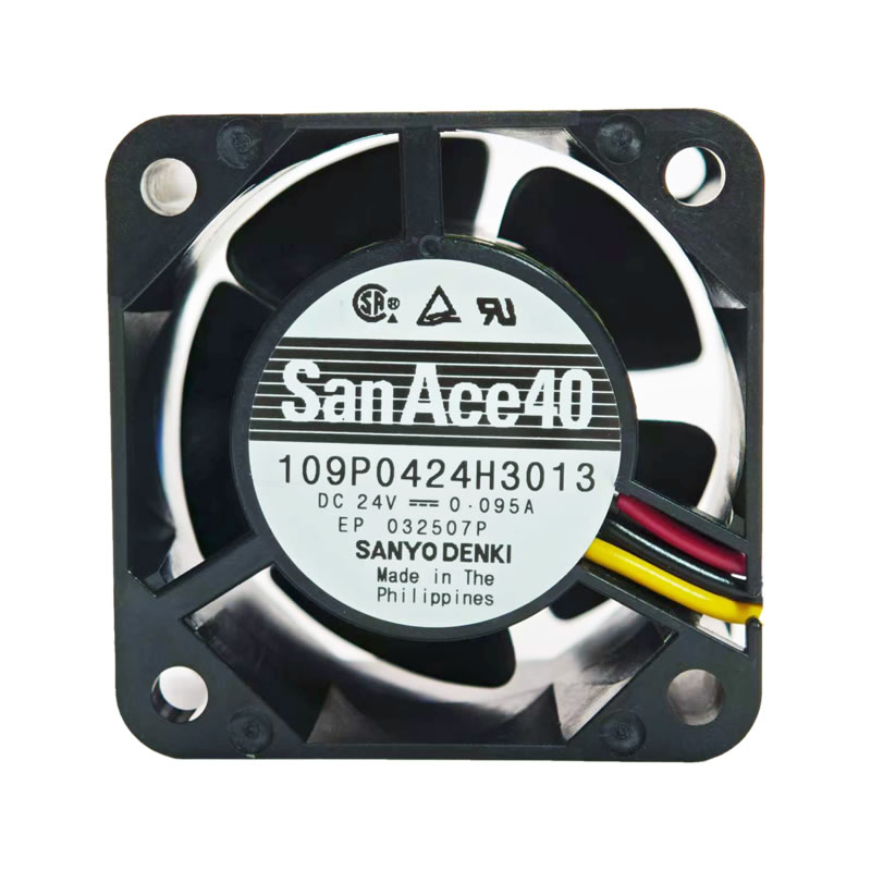 109P0424H3013 Sanyo Denki 24V DC Axial Fan