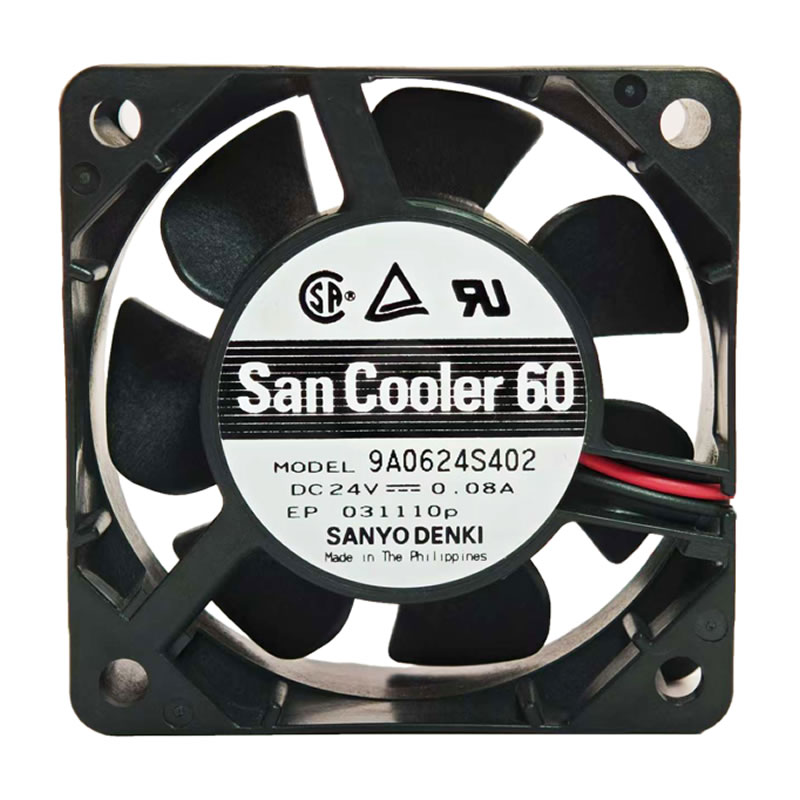 9A0624S402 Sanyo Denki 24V DC Axial Fan