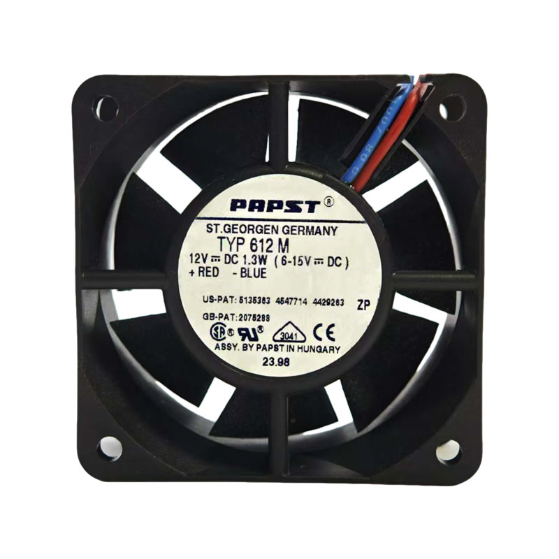 TYP612M ebmpapst 12V DC Axial Fan